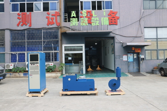 Simulação de transporte Electrodynamic High Frequency Vibration Shaker