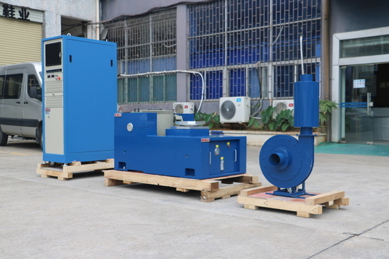Tabela do teste de vibração da simulação do transporte do laboratório com função do espectro da resposta de choque