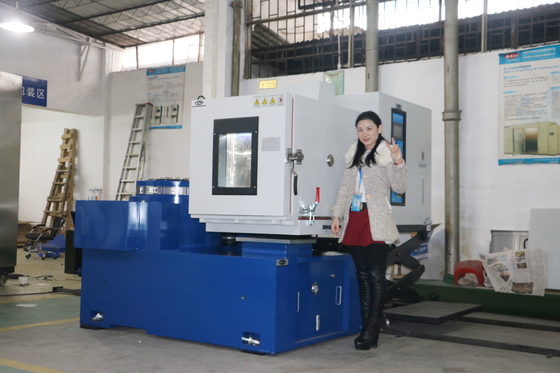 Linha central da máquina de testes 3 da vibração da umidade da temperatura da grande força
