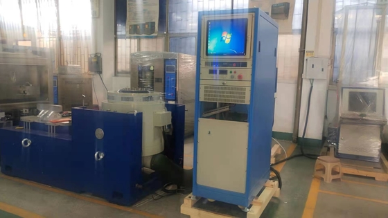 Equipamento industrial eletrodinâmico da vibração com dispositivo elétrico para produtos eletromecânicos
