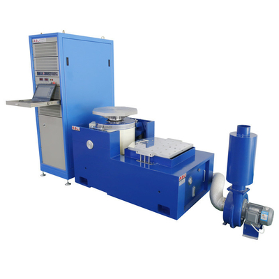 Simulação Shaker Systems eletrodinâmico do transporte para o laboratório com dispositivo de isolamento de choque