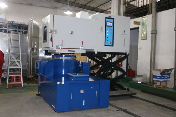 Sistema combinado de agitação de vibração de teste climático ambiental programável