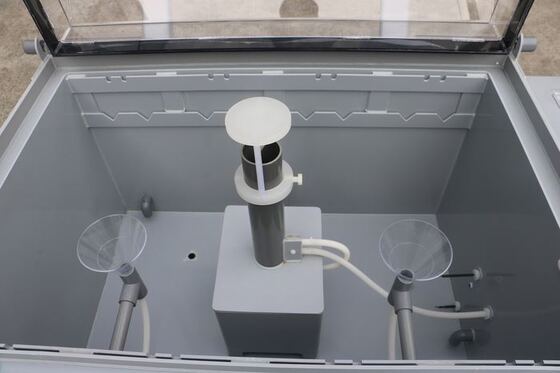 Máquina de Teste de Névoa Salina de Envelhecimento Acelerado com Bico Contínuo Automático Astm B117, Testador de Resistência à Corrosão por Névoa de Sal Marinho