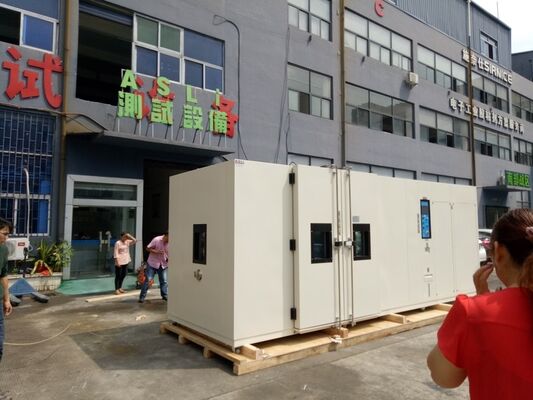 Laboratório de temperatura ambiental Sala de ensaio de envelhecimento