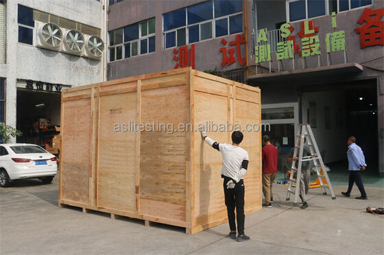 Ensaios ambientais em câmara de ensaio climática