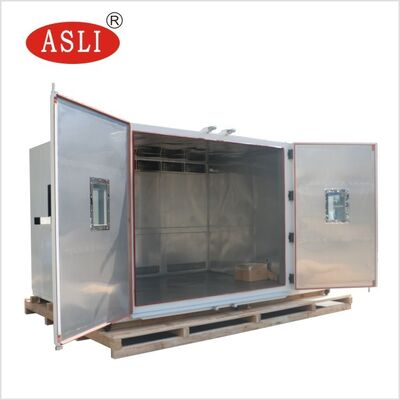 Ensaios ambientais em câmara de ensaio climática