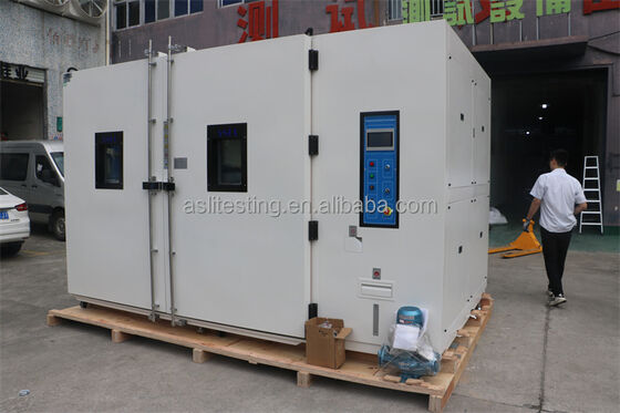 Ensaios ambientais em câmara de ensaio climática