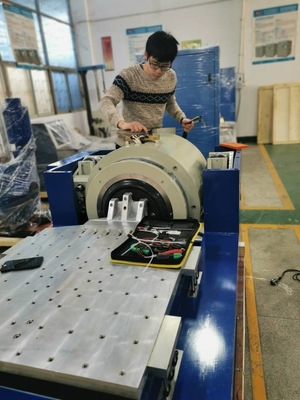 Máquina de testes de alta frequência eletromagnética da vibração da vibração horizontal vertical para o laboratório