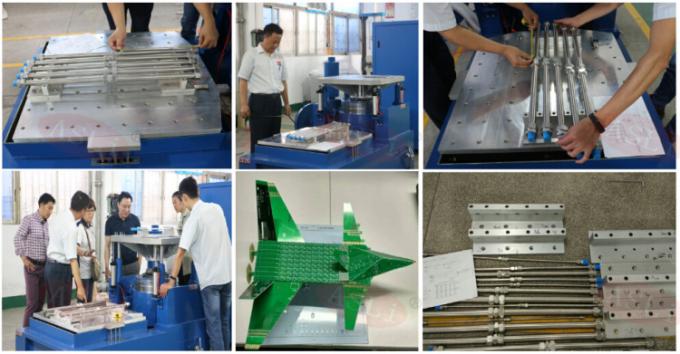 Equipamento de testes da vibração da tabela do deslizamento de MIL-STD 810F 500X500mm para o laboratório 4