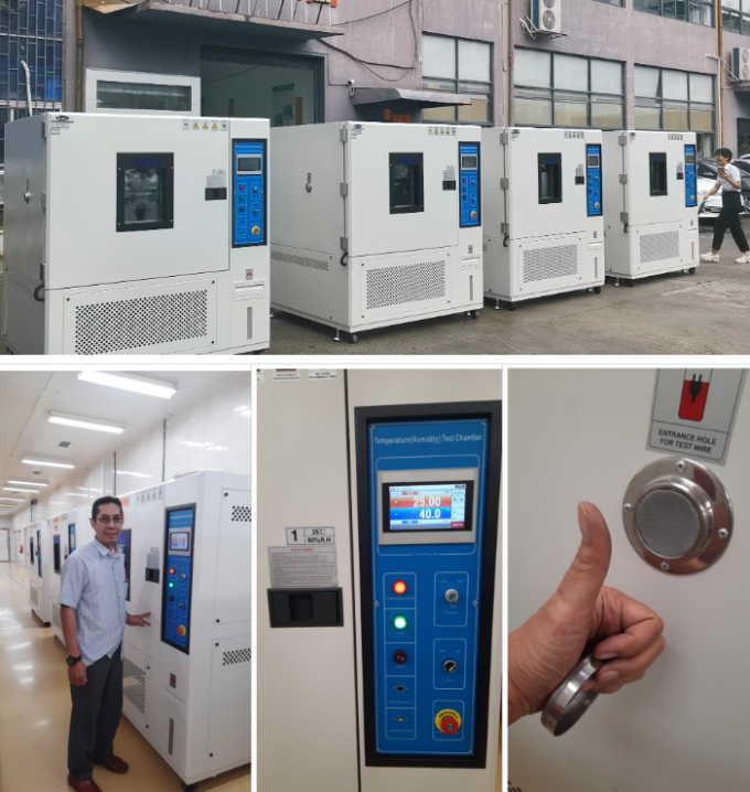 câmara climática Constant Temperature do teste da estabilidade ambiental da umidade 80L 0