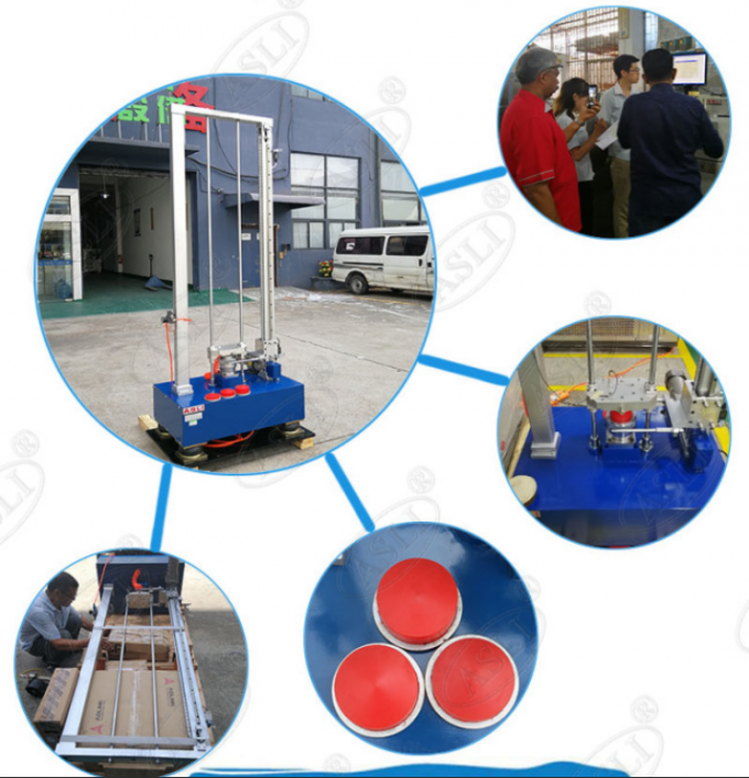 Verificador mecânico 150G 6ms IEC60068-2-27 do impacto de choque da aceleração 0