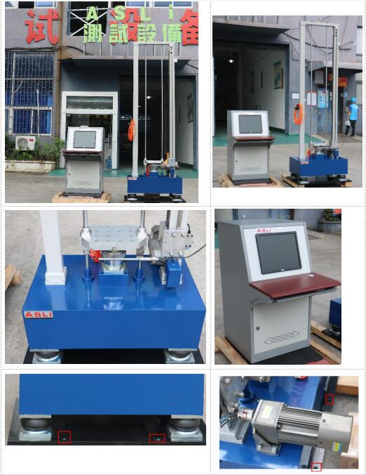 Verificador mecânico 150G 6ms IEC60068-2-27 do impacto de choque da aceleração 1